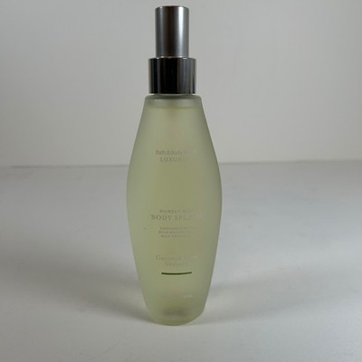 Bath & Body Works Coconut Lime Verbena Body Splash 4.75oz Luxuries Silk Mist New