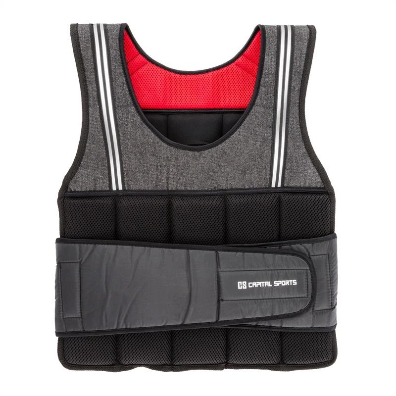 CAPITAL SPORTS Gewicht Kraft Ausdauer Schnelligkeit Training Weste Weightvest 20 KG Gym Gurt