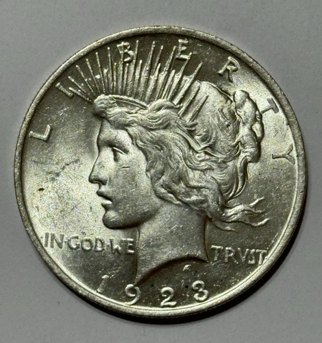 1923 Peace Silver Dollar (90% Silver) ~ GEM BU