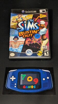 The Sims Bustin' Out Black Label (Nintendo GameCube, 2003)