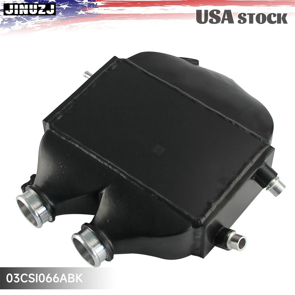 Top Mount Dual Pass Charge Air intercooler Charegecooler For BMW M3 M4 (F80 F82) Foto 3 de 4