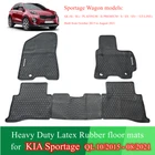Heavy Duty Waterproof Rubber Car Floor Mats for KIA Sportage QL SUV 2015 - 2021