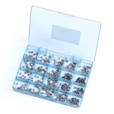 AZDENT Dental Orthodontic MIM Monoblock Bracket Braces Mini Roth/MBT 0.018/022