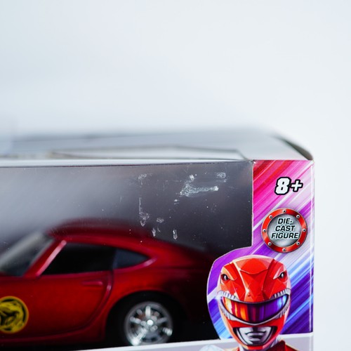 1967 Toyota 2000GT Car Power Rangers Red Ranger Figure Hasbro Jada Toys 1/32 - Picture 8 of 18
