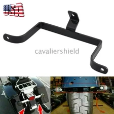 Black Rear Saddlebag-To-Fender Support Bracket For Harley Touring FLH FLT 84-08