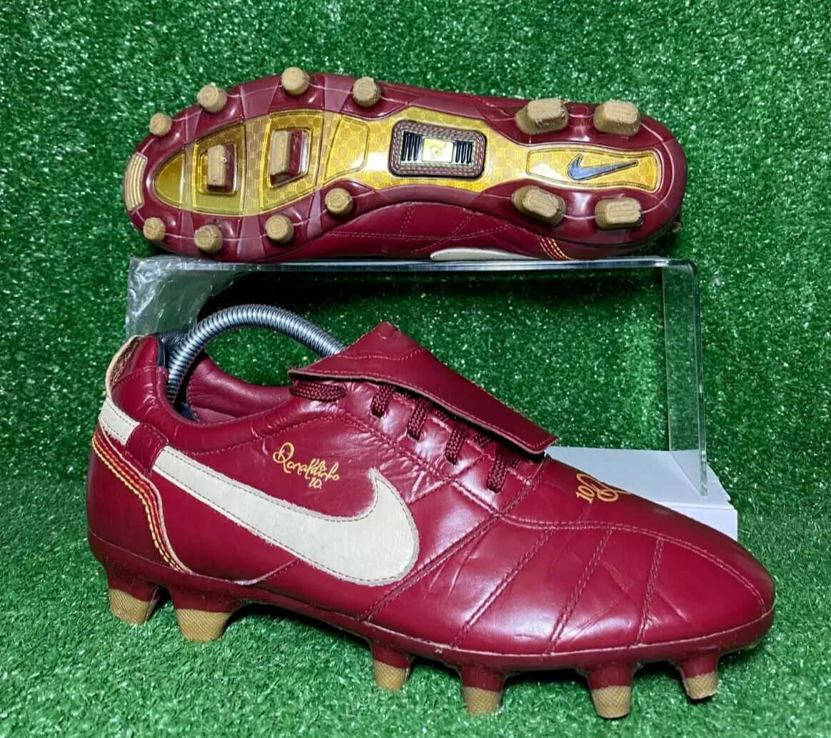 2007 Nike Tiempo FG GURI ELITE RED R10 Ronaldinho 8 US | eBay