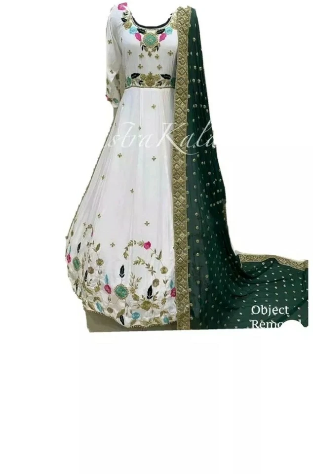 Venta especial de Eid ropa de fiesta de lujo paquistaní increíble 💓 Bridals Choice L& XL Foto 2 de 4