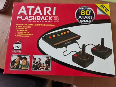 Atari Flashback 3 Classic Spielekonsole nur einmal benutzt