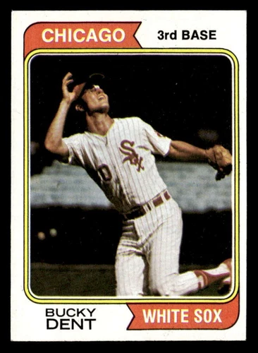 1974 Topps #582 Bucky Dent Rookie RC EX-MT JX4954