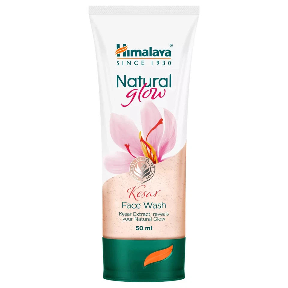 Himalaya healthy, natural glow Gently cleanses Nourishing  Kesar Face Wash 50 ml - Image 2 of 3