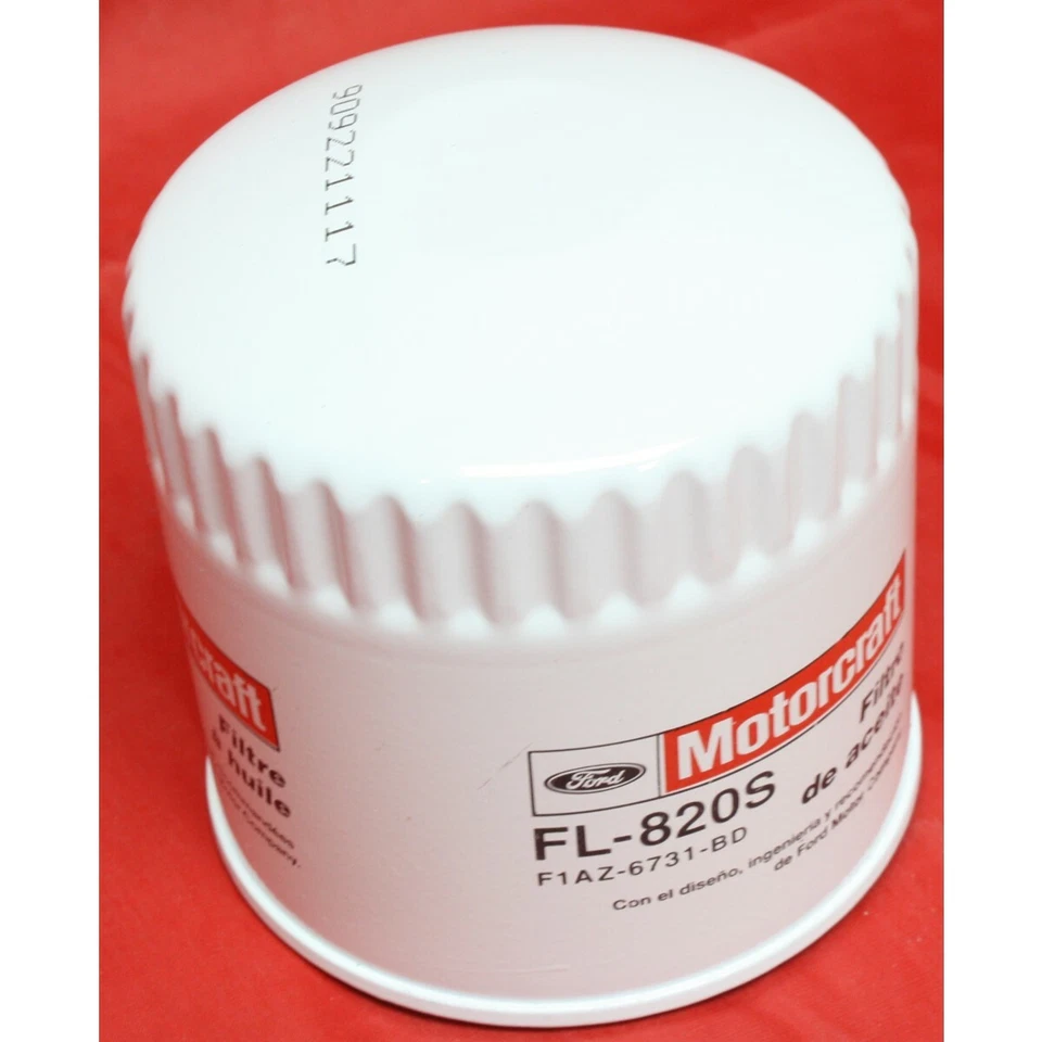 Filtro de óleo FL-820S Motorcraft novo para caminhão F350 F450 F550 Mark picape Jeep Ford - Imagem 3 de 4