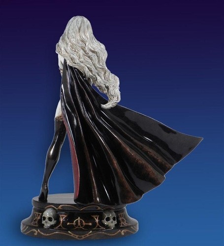 LADY DEATH FAUX BRONZE WHITE VERSION STATUE CS MOORE BRAND NEW #76/200 COA RARE - Picture 4 of 9