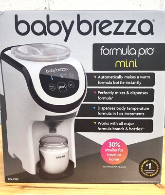 Baby Brezza Formula Pro Mini Baby Formula Dispenser - White/Black