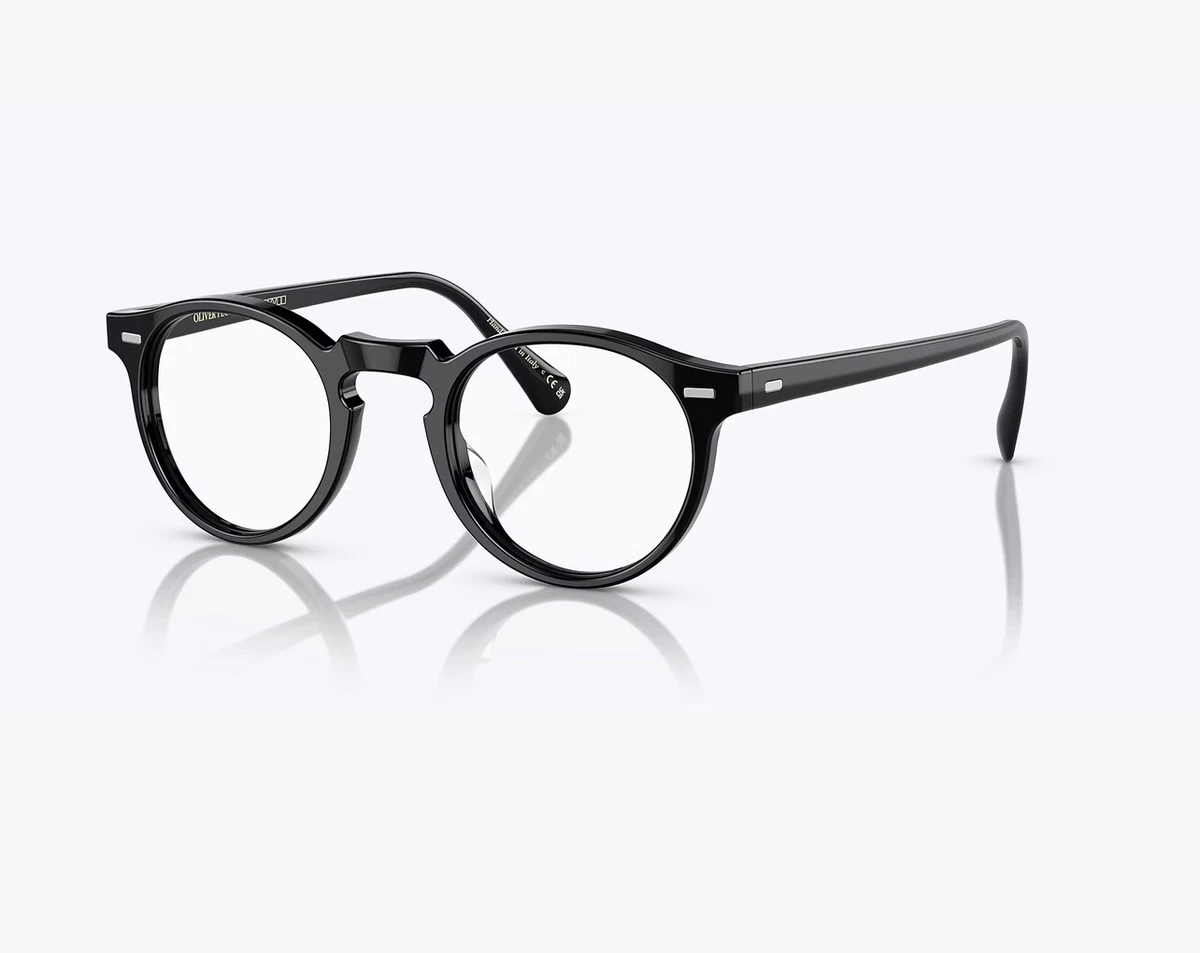 Oliver Peoples Gregory Peck Spectacle Frames - 45-23 - Black | eBay