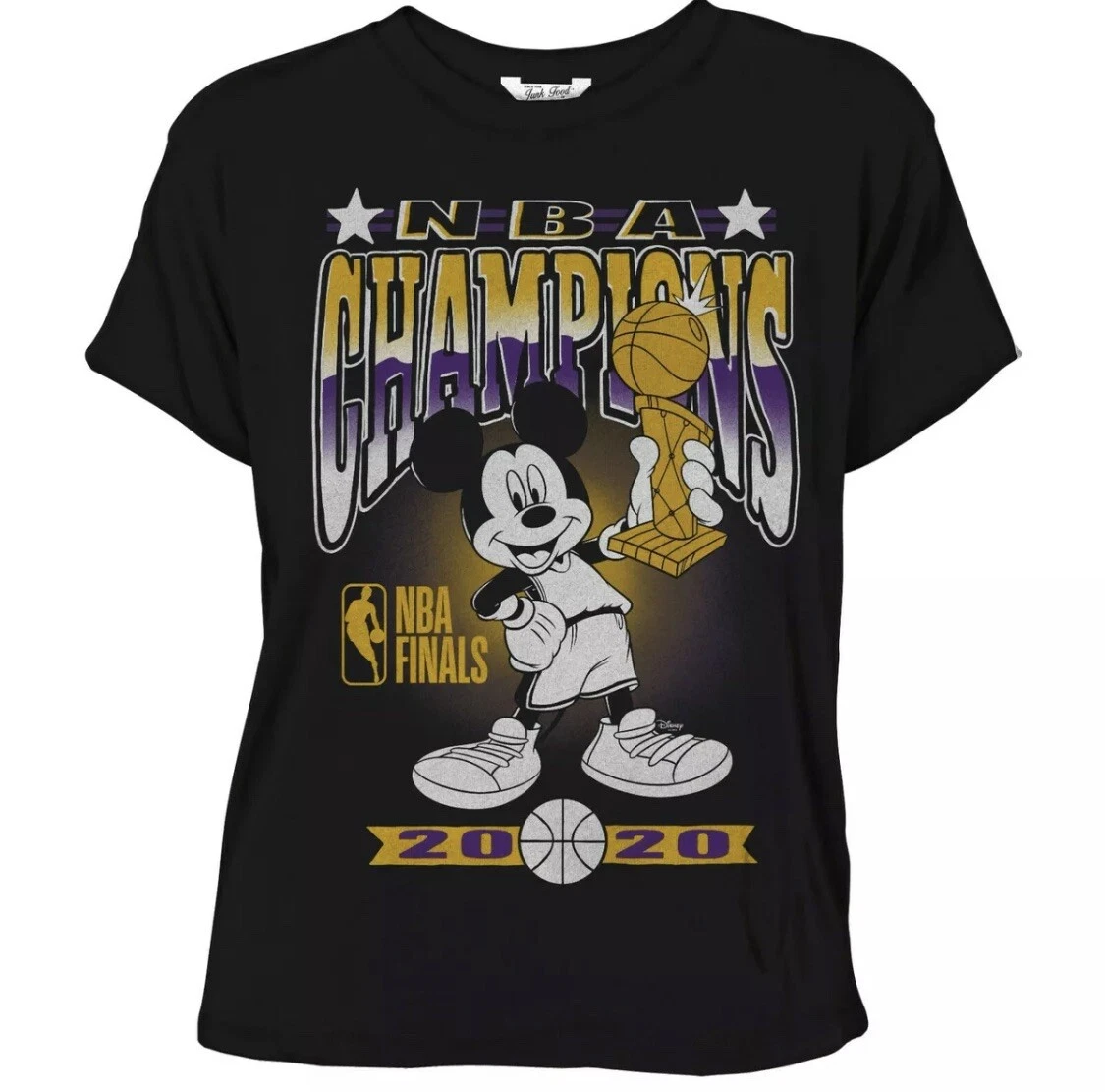 NBA Los Angeles Lakers Cheerful Mickey Disney Unisex T-Shirt - T