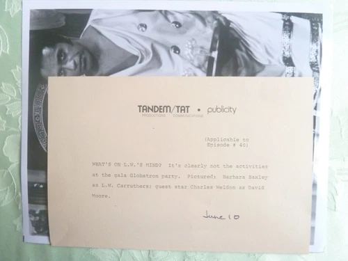 All that Glitters 1977 プレスフォト/Barbara Baxley & Charles Weldon - 画像2/2