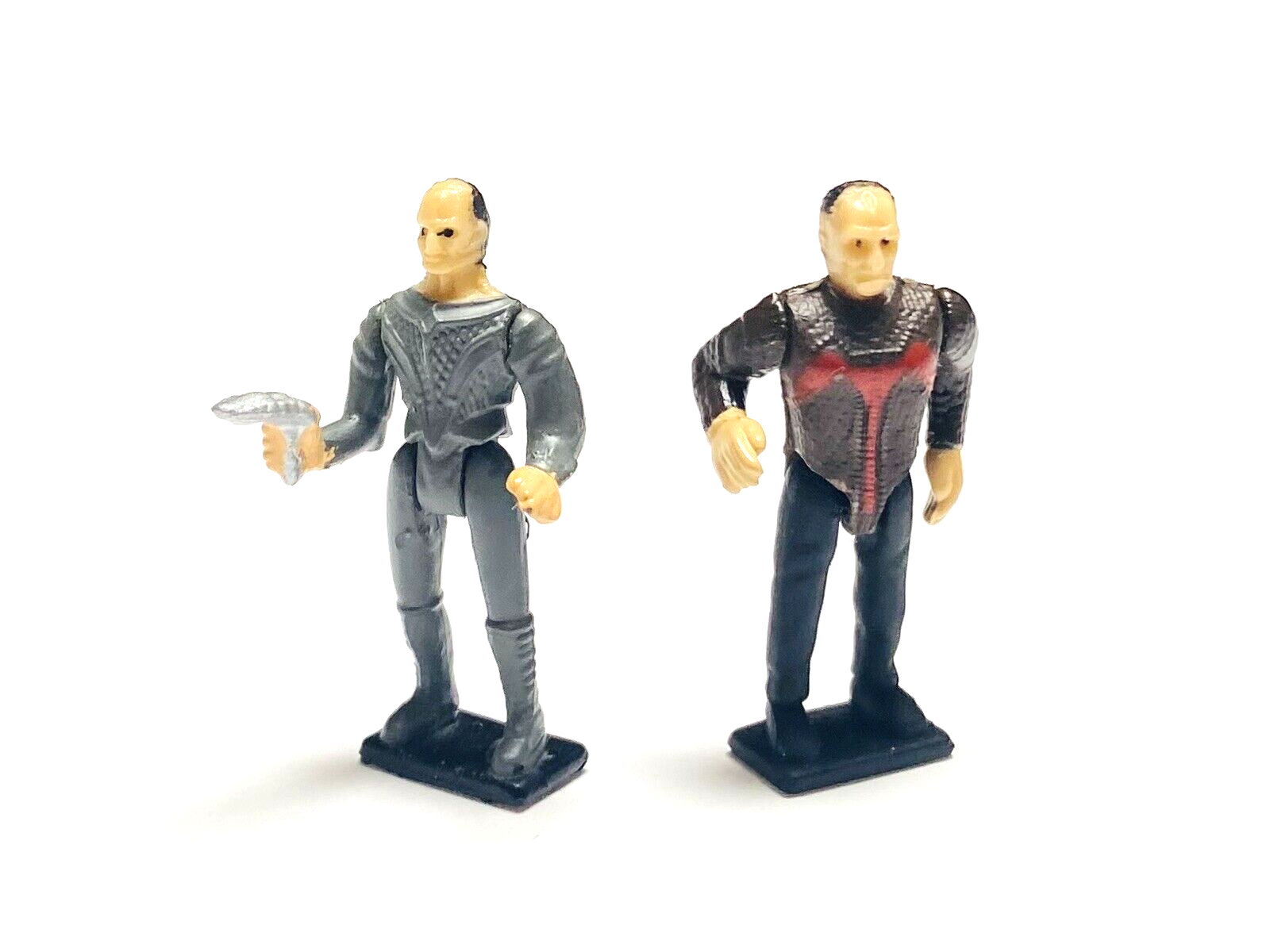 STAR TREK: STRIKE FORCE / MINI FIGURE REPLACEMENT 2pk (Playmates, 1997) DUKAT