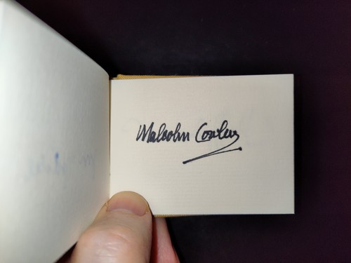 Expelled by John Cheever 1987 Miniature Book Signed by Cheever & 3 more #149/185 - Picture 8 of 10