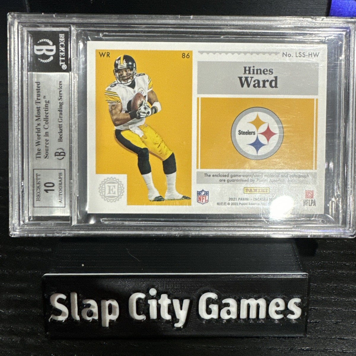 2021 Panini Encased - Legendary Swatch Signatures Ruby #LSS