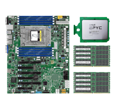 AMD EPYC 7F52 CPU + Supermicro H11SSL-i + 2133P RAM multiple choices-