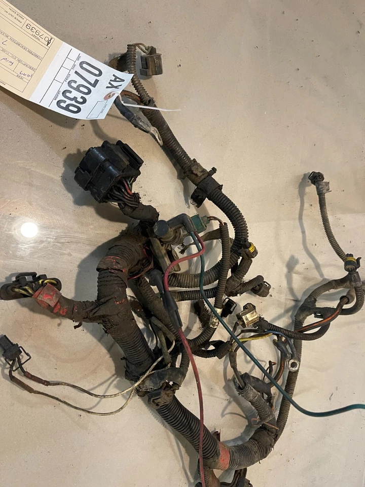 1999 Ford F350 F450 7.3L chicote de fios do motor powerstroke ax07939 - Imagem 4 de 4