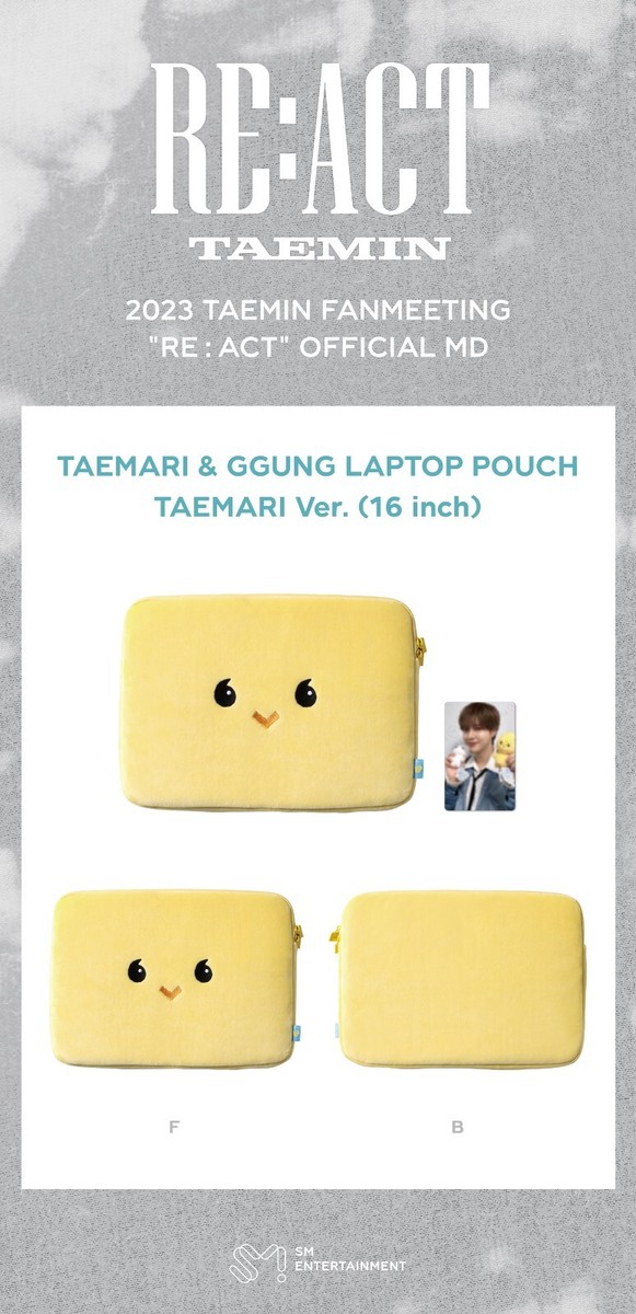 SHINee シャイニー テミン ポーチ テマリ TAEMIN SHINEE 2023 FANMEETING RE : ACT OFFICIAL MD TAEMARI