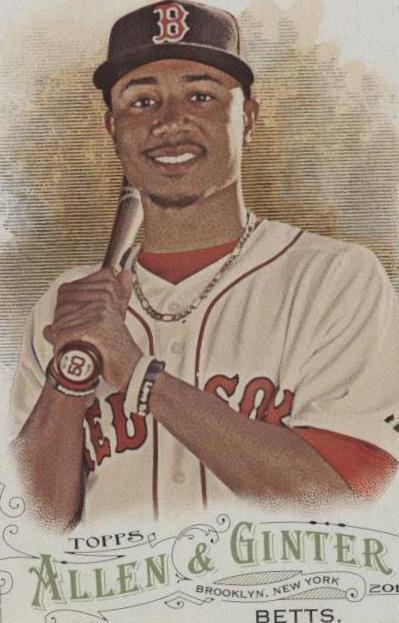 2016 Topps Allen & Ginter - Mookie Betts #184 - 1 of 1