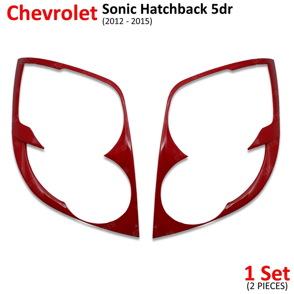 15 luces traseras rojas cubierta AVEO para Chevrolet Sonic Hatchback 5 puertas 2012 Foto 3 de 4