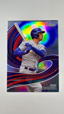 Cody Bellinger 2024 Topps Chrome Strokes #S-15 Insert Chicago Cubs