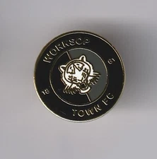 Worksop Town - lapel badge butterfly fitting