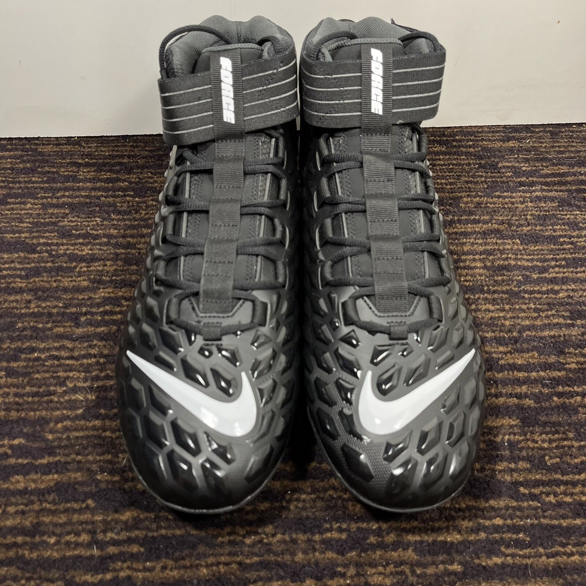 Nike Force Savage Pro 2 Football Cleats Black/White Men\'s 10.5 NIB AH4000-002‎ Nike Force Savage Pro 2 Men main image 4