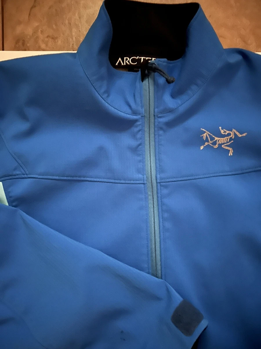 Arcteryx Women's Blue Jacket Size M 8-10 Style CA#34438 Lightweight Stretch