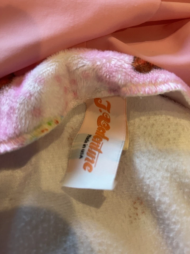 Pre-owned J. Valentine Pink Short Sexy Cupcakes Cosplay Robe Size Xs Made In USA - Image 4 of 4