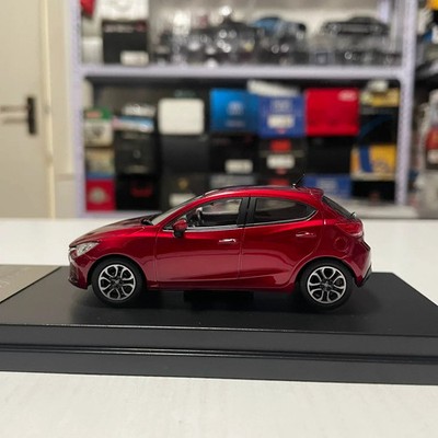 MAZDA マツダ 非売品 ミニカー 1/43 2点 1:43 Hi-Story MAZDA2 DEMIO 2014 XD Touring Red Diecast Model