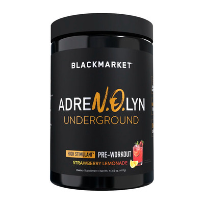 BlackMarket Labs AdreNOlyn Underground Pre-Workout Supplement - 25 Servings