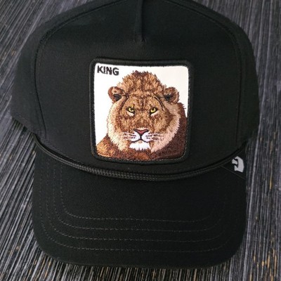 Goorin Bros Black Animals Theme Baseball Cap Adjustable One Size Men's