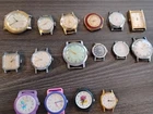 timex watch vintage Lot 16 Total.