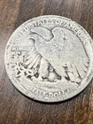 1920 s silver walking liberty half dollar.