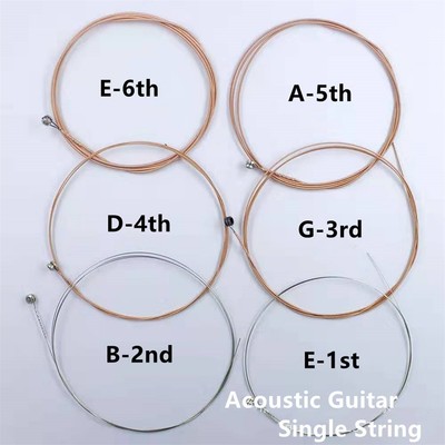 Für Gitarre E-1st/B-2nd/G-3rd/D-4th/A-5th/E-6th. Ersatz Langlebigkeit Ton Neu
