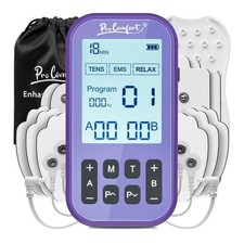 3-in-1 TENS Unit Muscle Stimulator 60 Modes Tens Machine Dual Channel Recharg...
