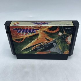 Gradius II FC Game Card with Manual Used Nintendo NES Classic