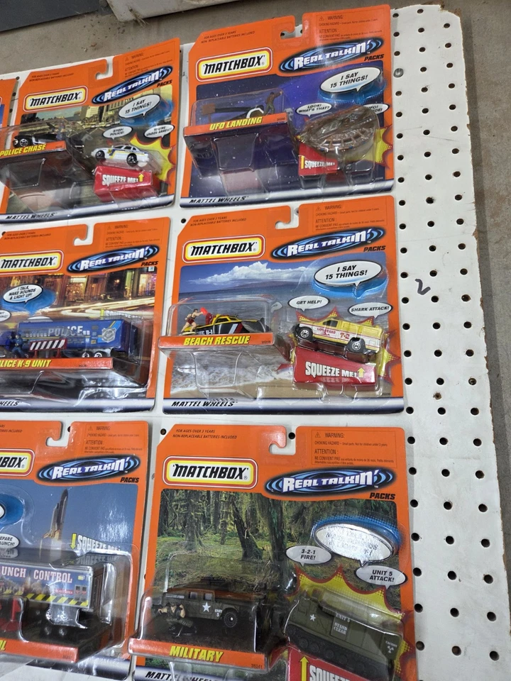 Matchbox Real Talkin' Squeeze Tire FIRE TRUCK lot of 22 - Image 3 of 4