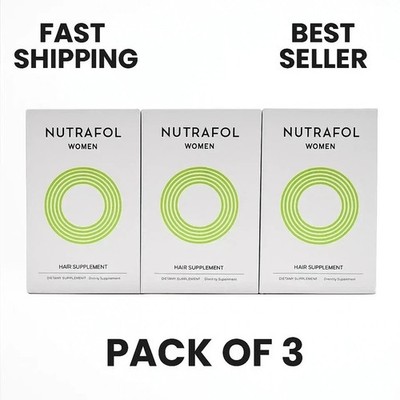 3 Pack (360 Capsules)  Women s Hair Growth Supplement | 3 Month Supply| Exp 2028