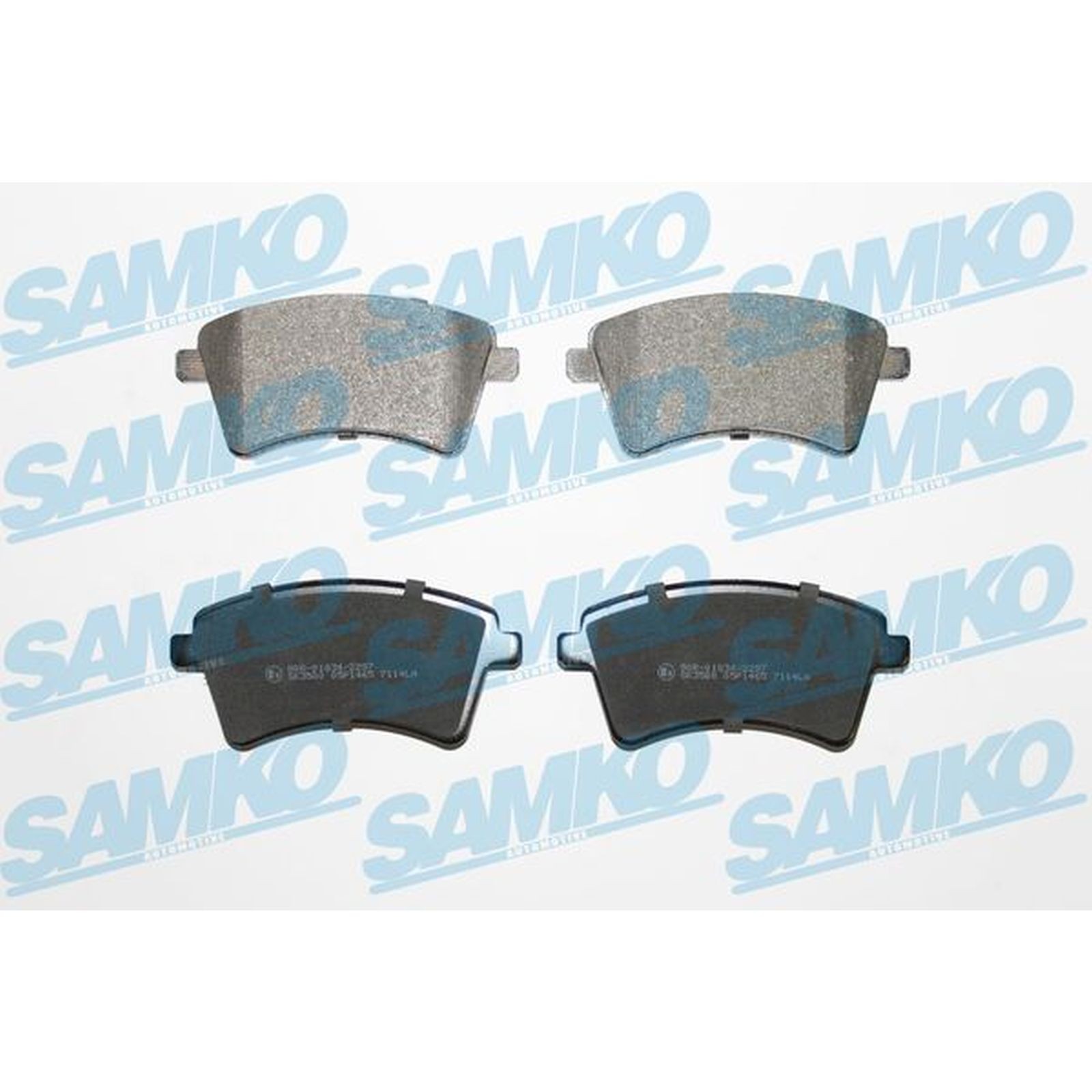 1x ORIGINAL® SAMKO Bremsbelagsatz, Scheibenbremse Vorne für Renault KANGOO