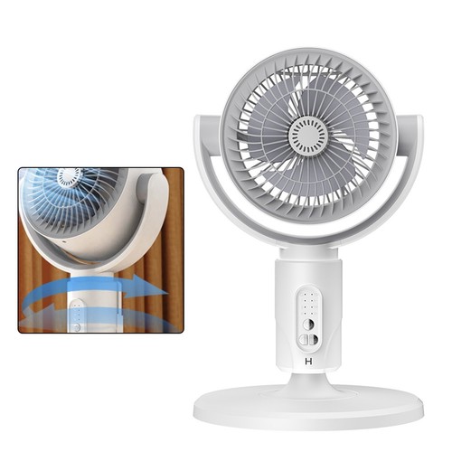 Adjustable Height Pedestal Fan with Remote 5 Speed and 180 Degree Oscillation - Afbeelding 15 van 20