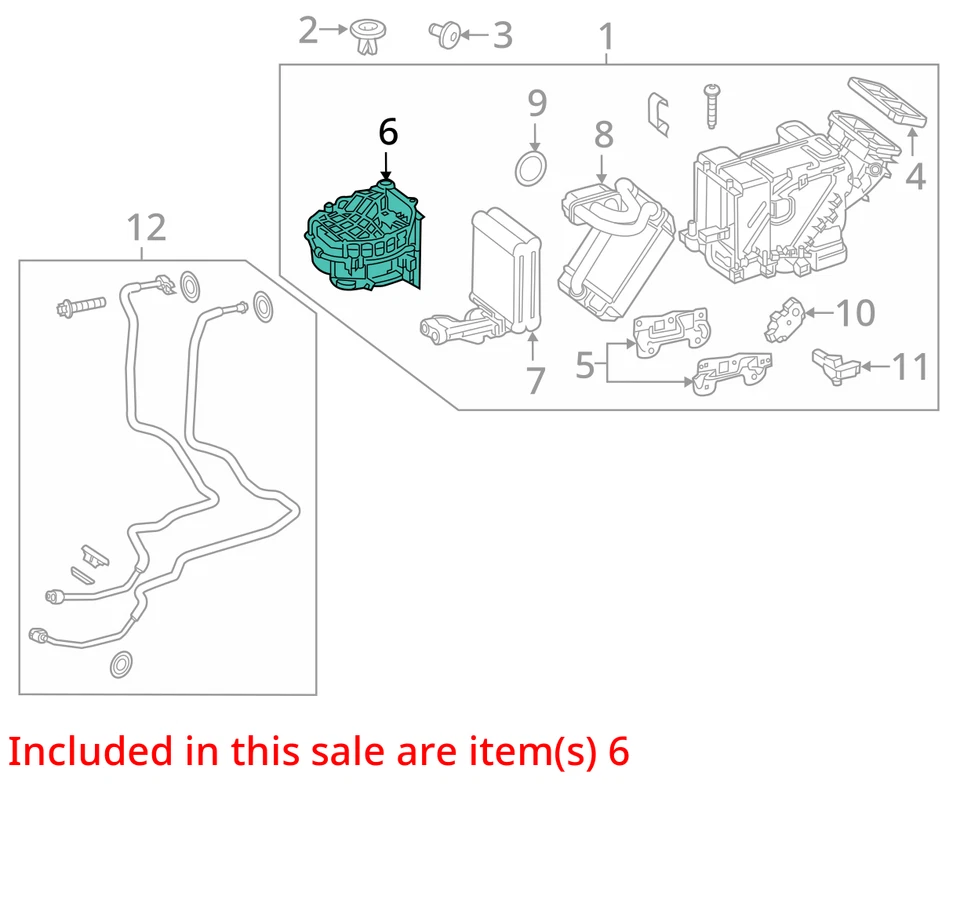 Motor soprador CA aquecedor classe S Mercedes 2014 fabricante de equipamento original 110K milhas - LKQ411923456 - Imagem 4 de 4