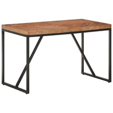 Dining Table Natural Solid acacia wood Durable Dining Table