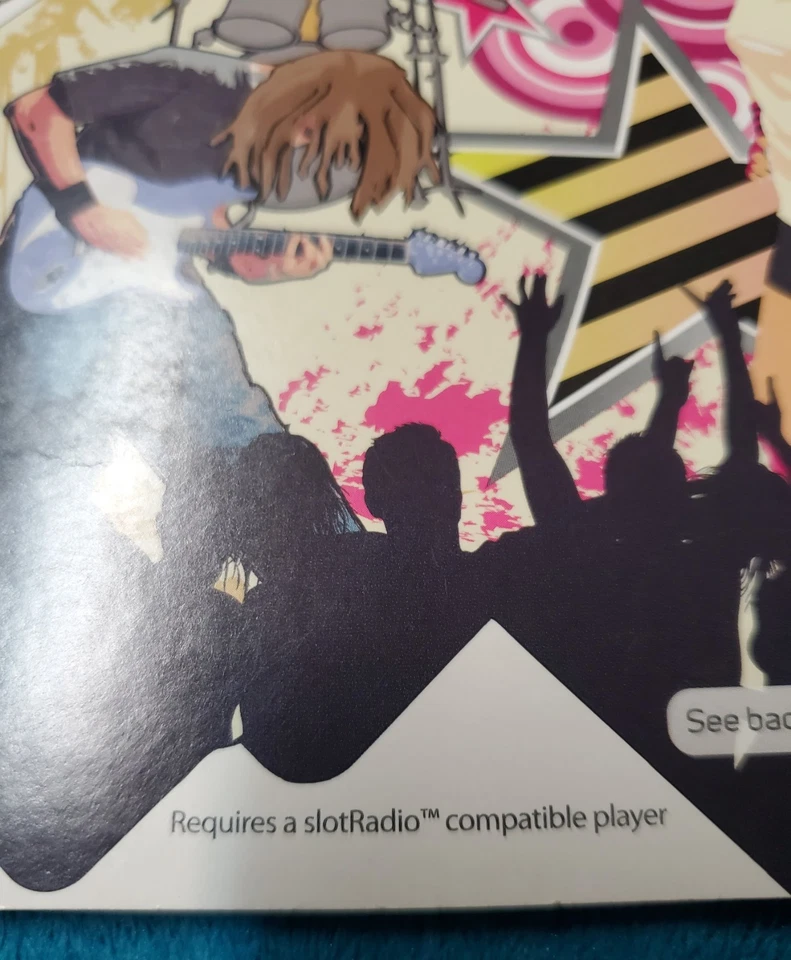 ☆НОВЫЙ☆ SanDisk SR слот радио рекламный щит 80-х и 90-х музыкальная карта 1000 песен Sansa 2009 - Изображение 3 из 4