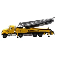 1/55 Scale 23cm Diecast Alloy Concrete Pump Truck Construction Vehicle Model