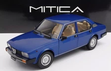 ALFA ROMEO ALFETTA 2.0L BLUE SALOON 1978 1/18 MYTHICAL 200014-D